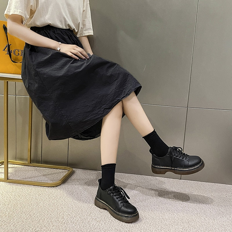 xiangtuibao WOMEN Round Toe Pumps Platform Shoes Mary Janes Shoes Ladies Shoes Shoes for Women PU Leather Shoes Round Heel