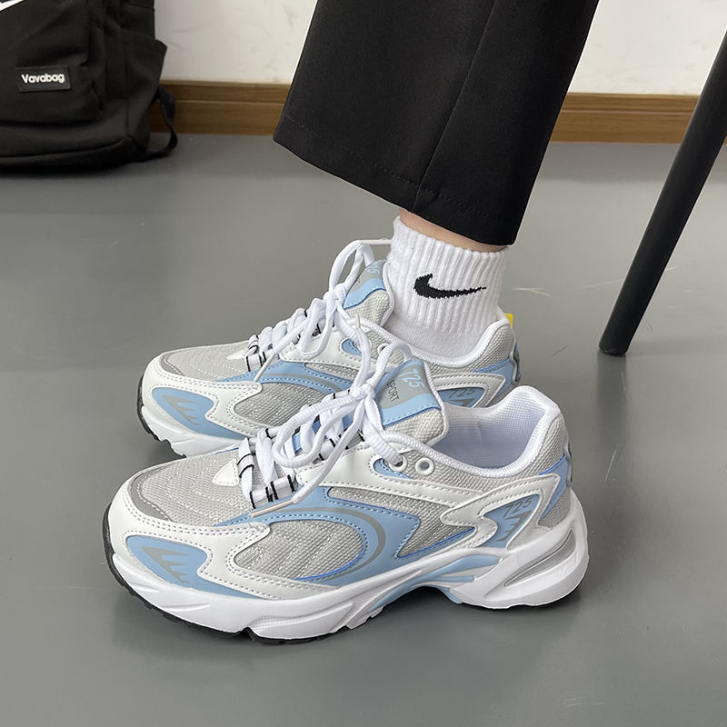 Designer Shoes Women Big Size 41 42 43 Women's Casual Shoes Lightweight Ladies Running Shoes Spring Chunky Sneakers Woman