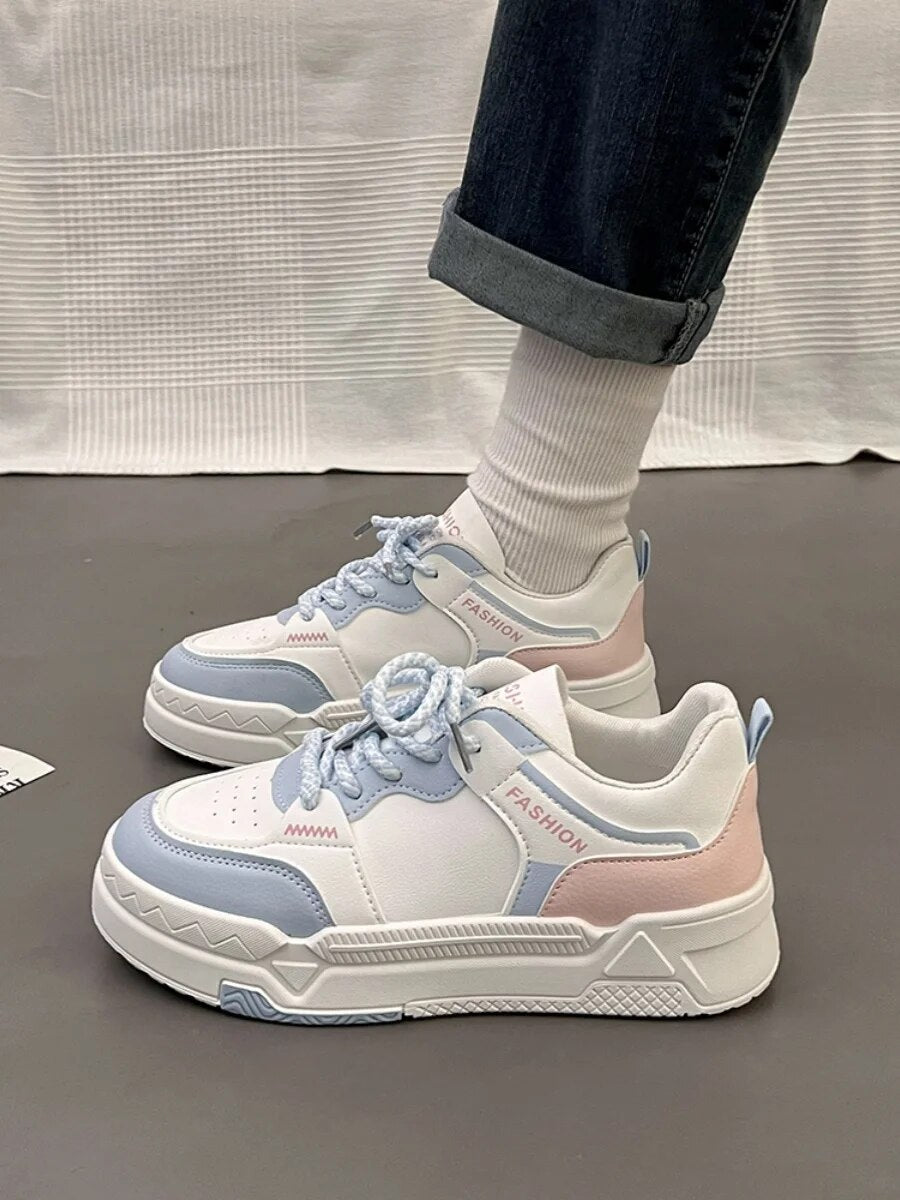 xiangtuibao Women's Shoes Platform Wedge Basket Round Toe Casual Female Sneakers Modis Autumn Shallow Mouth Clogs Summer Sports New Cut