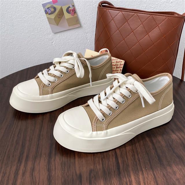 xiangtuibao Sneakers Women Platform Sport Shoes Korean Spring Casual Basket Flat Tennis Athletic Canvas Trainers Anime Kawaii Lolita