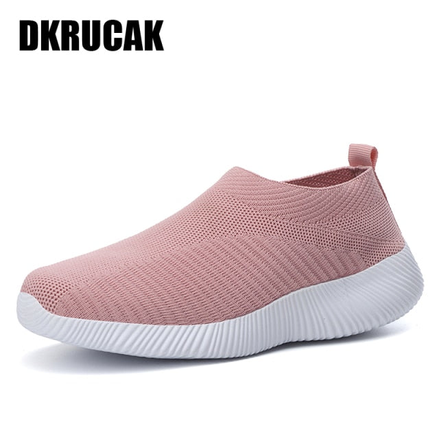 xiangtuibao Mesh Women Sneakers Breathable Women Flat Shoes Lightweight Casual Shoes Ladies Lace-up Deportivas Mujer Chaussures Femme