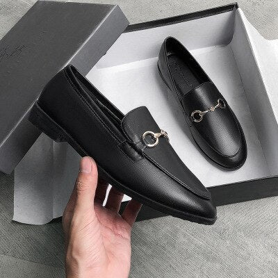 Plus Size 44 Spring Designer Shoes Woman Quality Leather Slip on Flats Shoes for Women Loafers Ladies Shoe Zapatos De Mujer JJ22