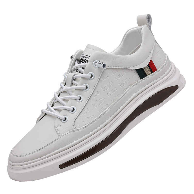 xiangtuibao White Men Leather Sneakers High Quality Luxury Brand Autumn Vulcanized Shoes Sports Jogging Tenis Men Casual Shoes Free Shipping