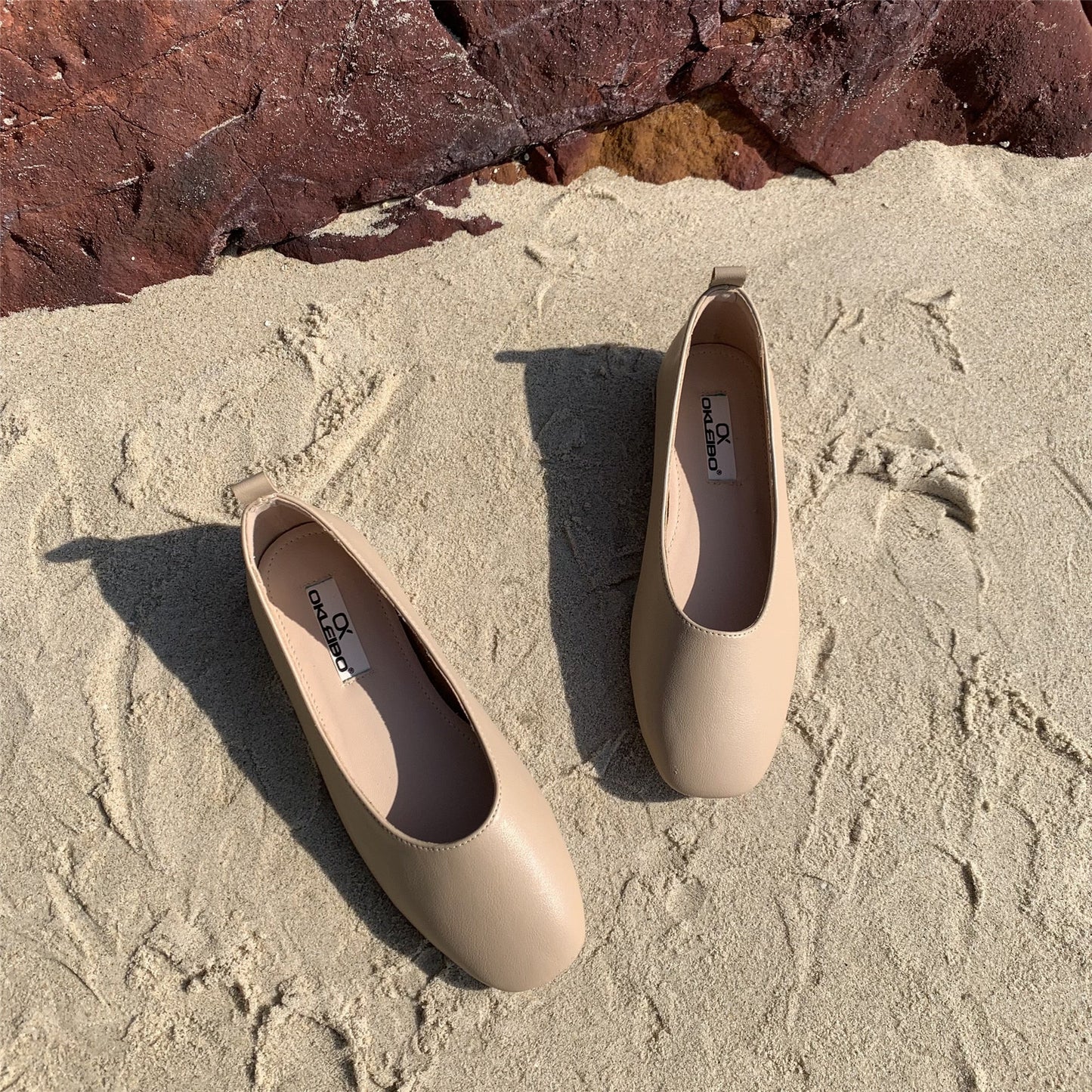 Women Casual Flats Spring Autumn Comfortable Soft Boat Shoes Loafers Ballerina Shallow Round Toe Ballet Flat Shoes