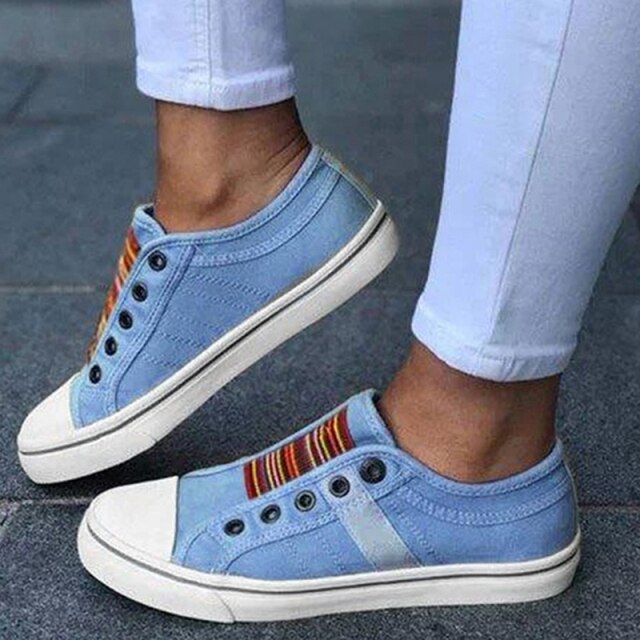 xiangtuibao Low-cut Trainers Canvas Flat Shoes Women Casual Vulcanize Shoes New Women Summer Autumn Sneakers Ladies