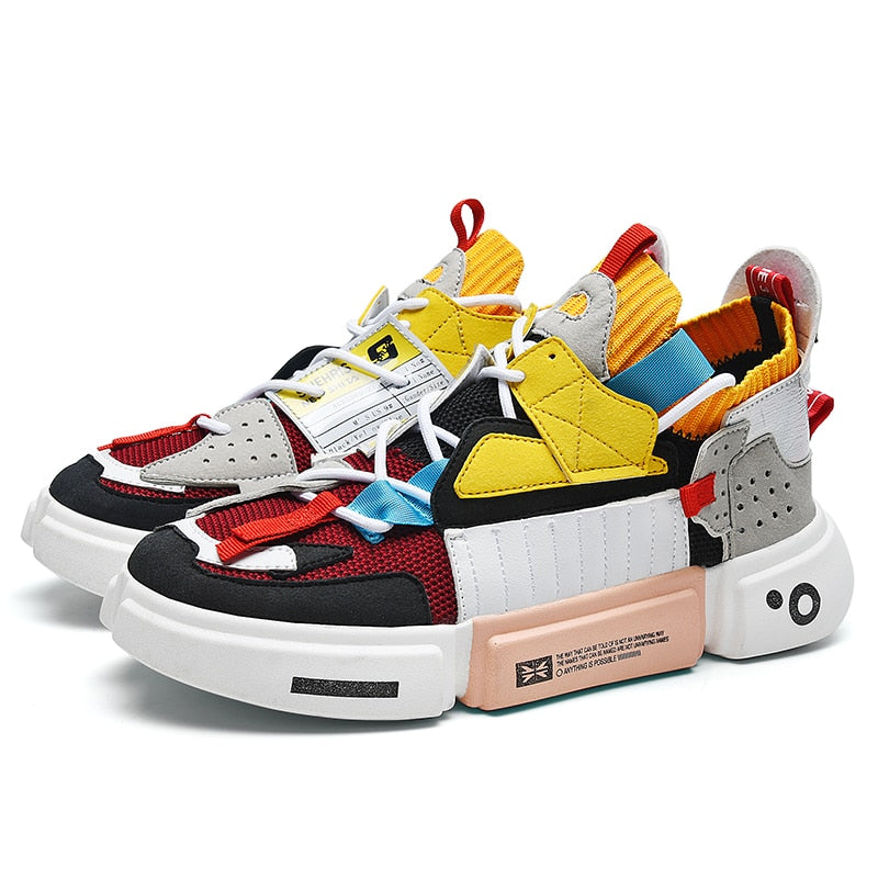 Shoes For Men Women's Chunky White Luxary Sneakers Ladies Running Casual Shoes Fashion Light Male Tenis Sports Fitness Footwear