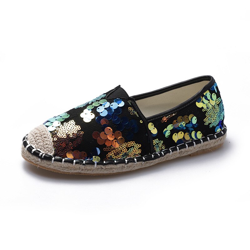 Hot Sale Women Flat Shoes Bling Ballet Loafers Ladies Without Heels Woman's Slip-on Shoes Casual Walk Shoes for Women