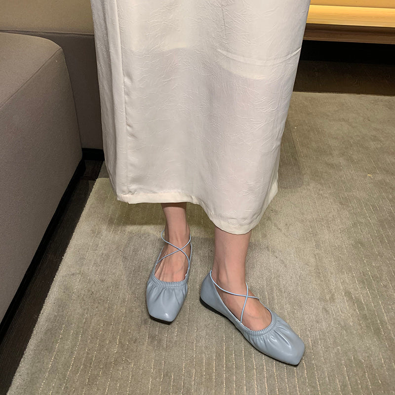 Women Casual Flats Spring Autumn Comfortable Soft Boat Shoes Loafers Ballerina Shallow Round Toe Ballet Flat Shoes