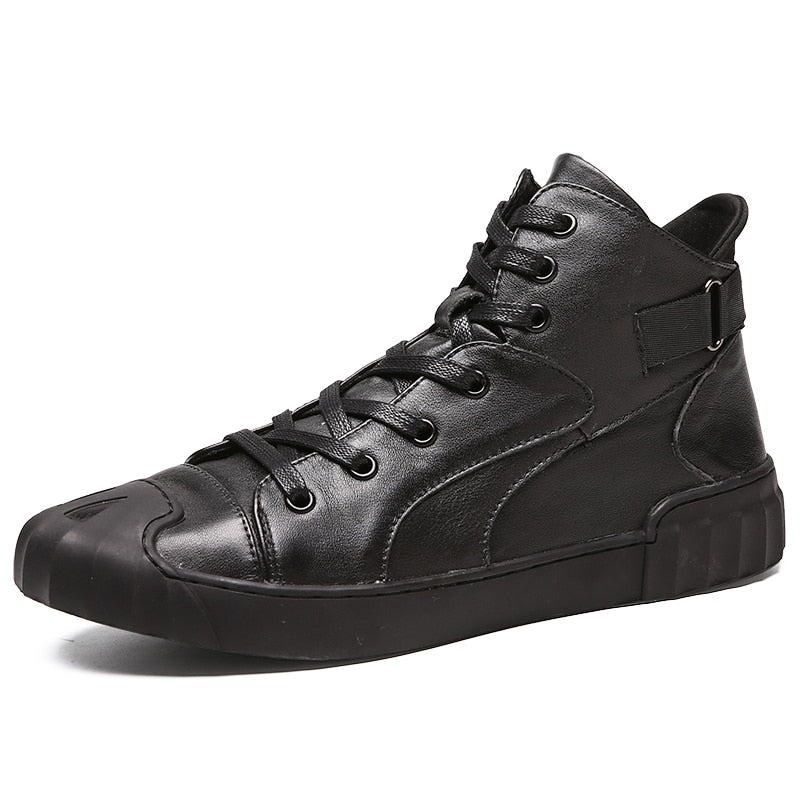 Autumn New Casual Shoes Mens Leather Flats Lace-Up Shoes Simple Stylish Male Shoes Large Sizes Oxford Shoes For Men %7395