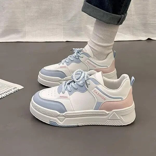 xiangtuibao Women's Shoes Platform Wedge Basket Round Toe Casual Female Sneakers Modis Autumn Shallow Mouth Clogs Summer Sports New Cut