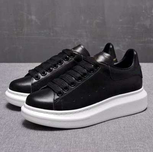 White Shoes Sneakers Designer Brand Luxury Women Platform Mcqueen Couple Shoes for Men Chaussure Femme Zapatos De Mujer RB5