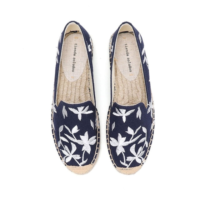 xiangtuibao Flat Platform Hemp Rushed Real Zapatillas Mujer Casual Sapatos Tienda Soludos Womens Espadrilles Shoes Moccasins Work