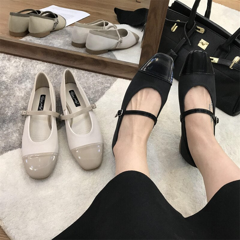 xiangtuibao Women Flats New Brand Top Quality Flat Shoes Casual Outdoor Shoes Ballet Flat Fashion Mix Color Round Toe Loafers