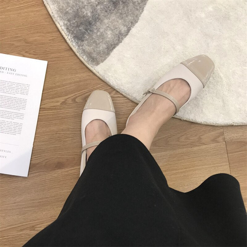 xiangtuibao Women Flats New Brand Top Quality Flat Shoes Casual Outdoor Shoes Ballet Flat Fashion Mix Color Round Toe Loafers