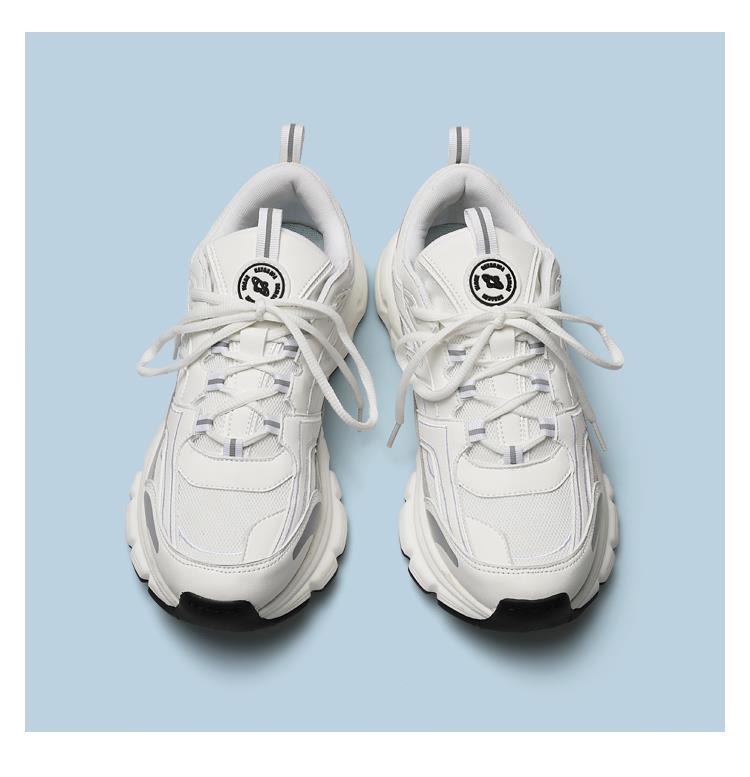 DEEPTOWN Women's Sneakers Sports Shoes Fashion Casual Running Flats White Harajuku Comfortable Dropshipping