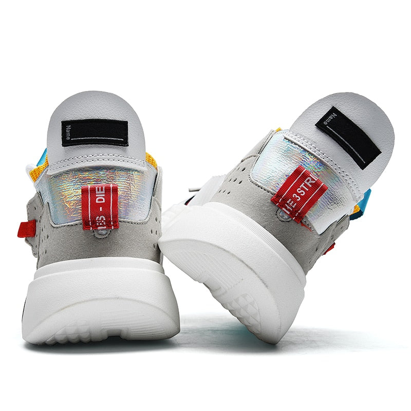 Shoes For Men Women's Chunky White Luxary Sneakers Ladies Running Casual Shoes Fashion Light Male Tenis Sports Fitness Footwear