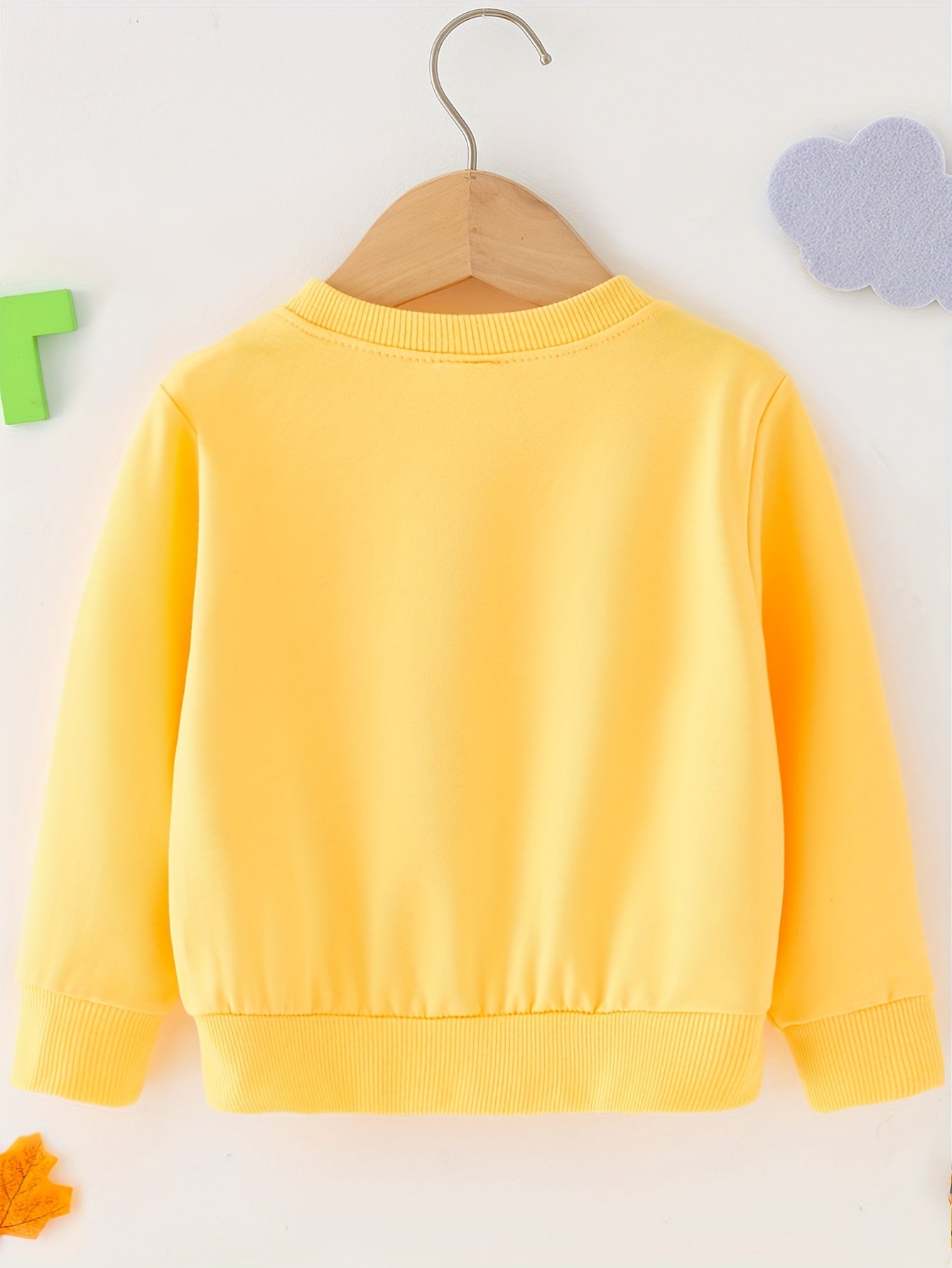 Stylish Letter Full Print Boys Casual Creative Pullover Sweatshirt, Long Sleeve Crew Neck Tops, Kids Clothing Outdoor