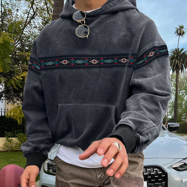 xiangtuibao Vintage Hoodie Vintage Spring Men Clothing Tops Casual Hooded Pullovers Sweatshirts Men's Printing Hoodies S M L 2XL 3XL