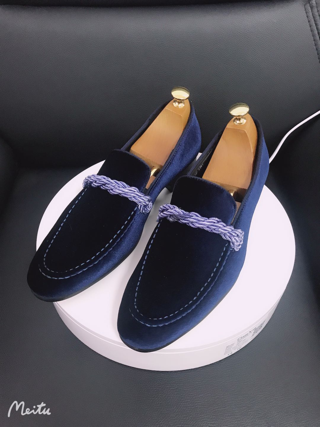 xiangtuibao Men Genuine Casual Loafers Pu Leather Shoes Casual Shoes Dress Shoes Brogue Shoes Spring Classic Male Casual F451