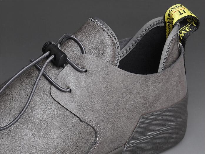 xiangtuibao British Style Low-Help Men's Simple Casual Shoes Spring Autumn Period Men's Leisure Shoes Luxury Breathable Loafers Sneaker