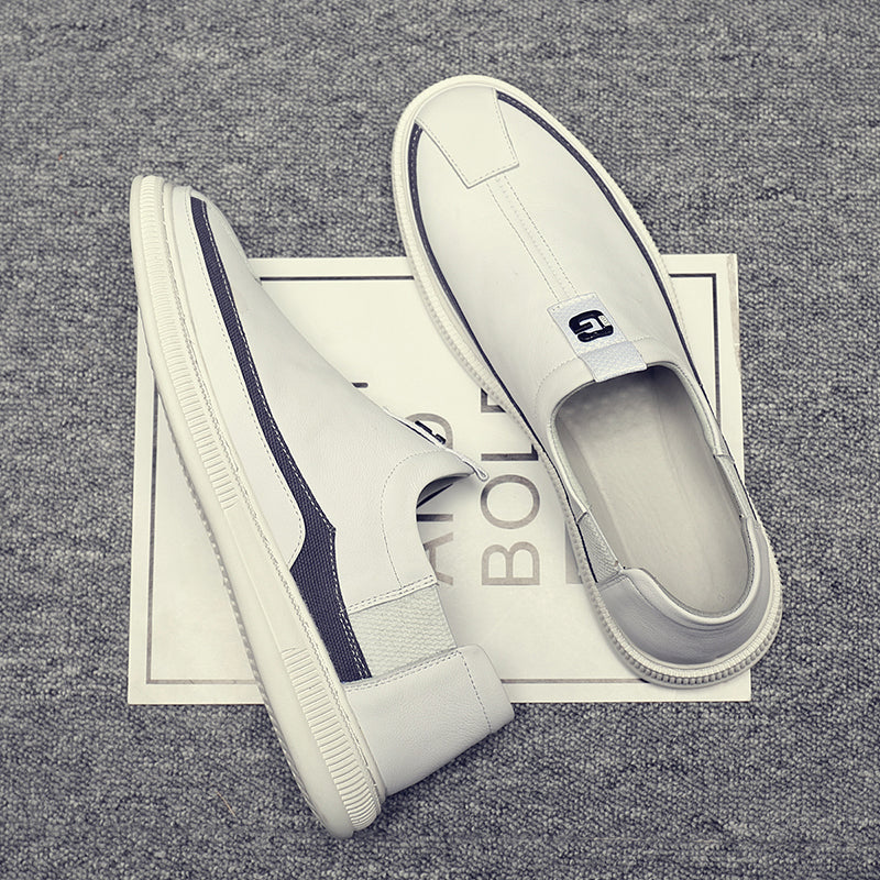 xiangtuibao Welt Stitching Outsole Mens Leisure Shoes Slip On Casual Shoes Sneakers For Man Comfortable shoe Flat Loafers Canvas