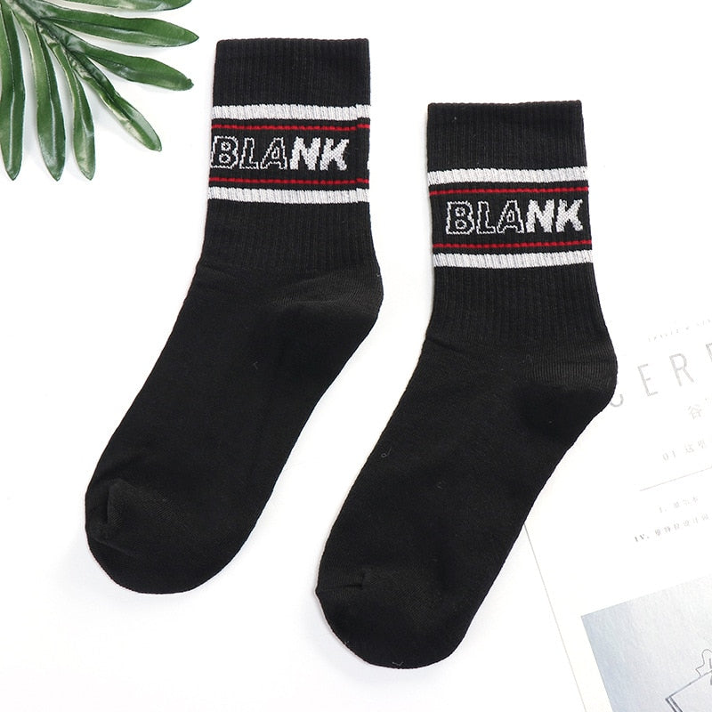 xiangtuibao Trends high quality fashion socks Man Women's sports Cotton basketball pattern happy sales digital Pair socks