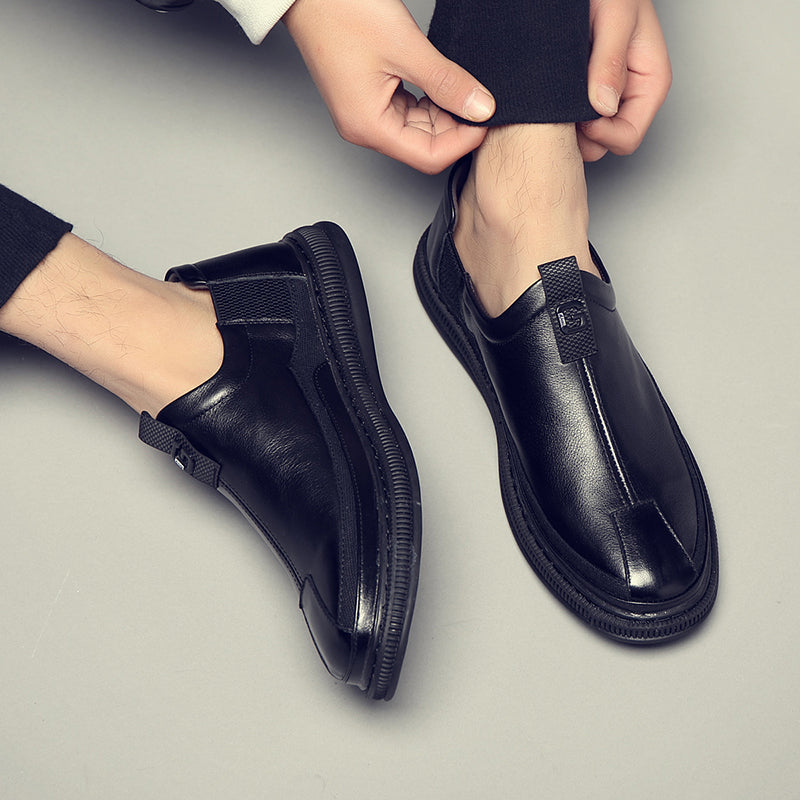 xiangtuibao Welt Stitching Outsole Mens Leisure Shoes Slip On Casual Shoes Sneakers For Man Comfortable shoe Flat Loafers Canvas