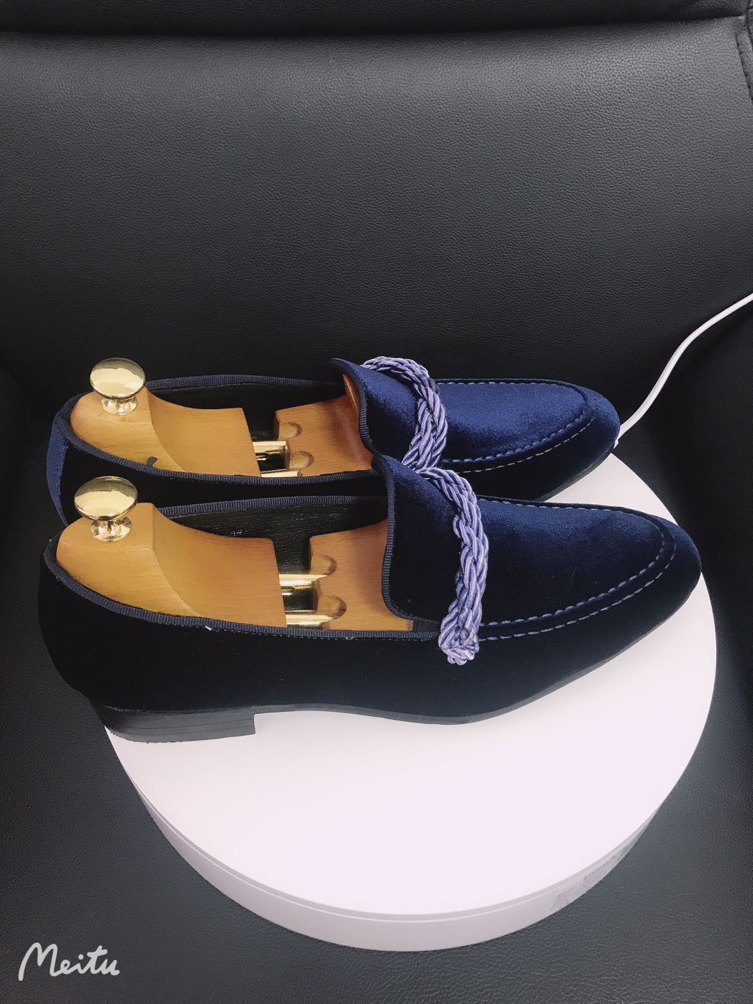 xiangtuibao Men Genuine Casual Loafers Pu Leather Shoes Casual Shoes Dress Shoes Brogue Shoes Spring Classic Male Casual F451
