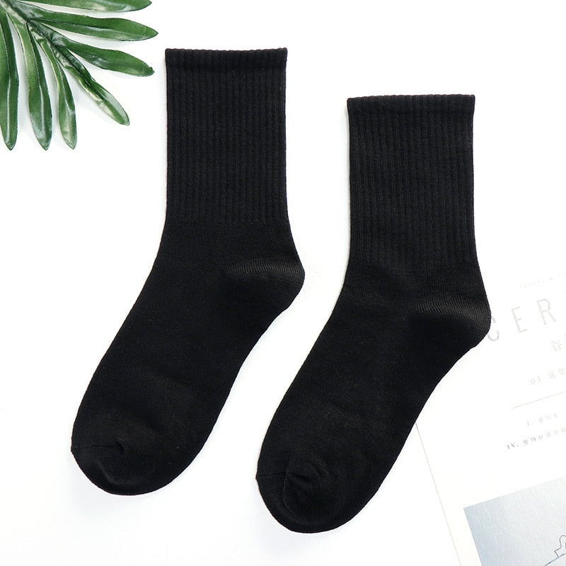 xiangtuibao Trends high quality fashion socks Man Women's sports Cotton basketball pattern happy sales digital Pair socks