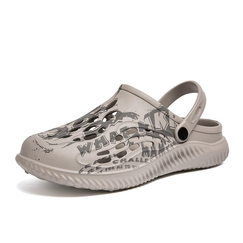 Men Sandals Summer Flip Flops Slippers Men Beach Sandals Fashion Garden Clog Shoes Trekking Wading Shoes Zapatos Hombre
