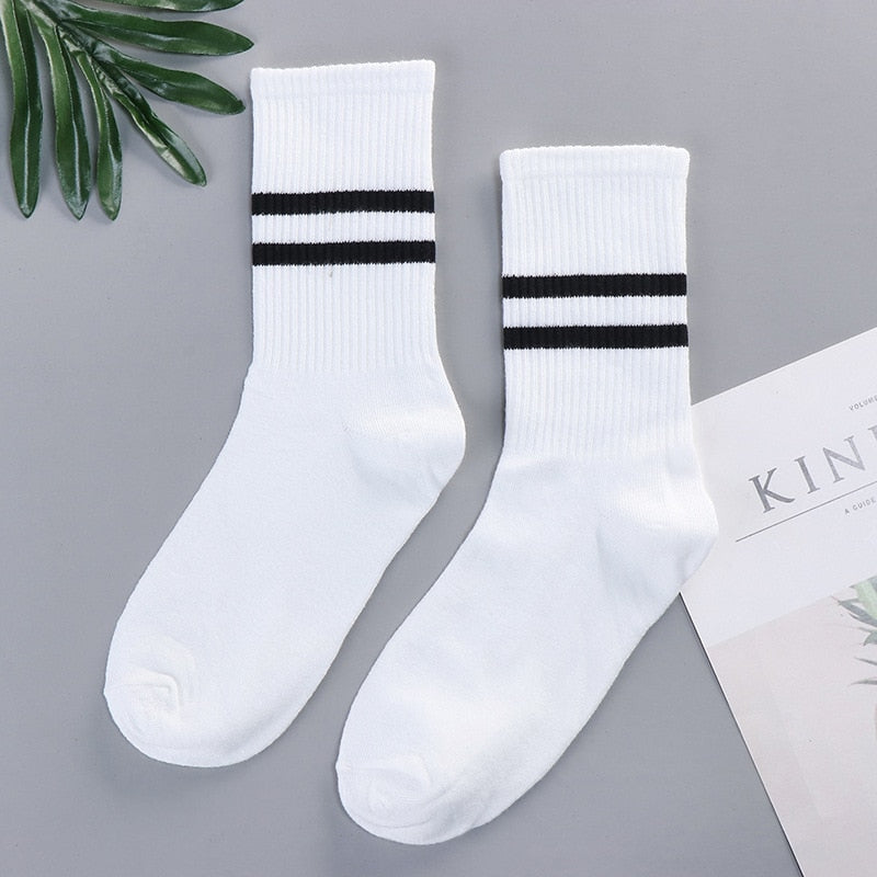 xiangtuibao Trends high quality fashion socks Man Women's sports Cotton basketball pattern happy sales digital Pair socks