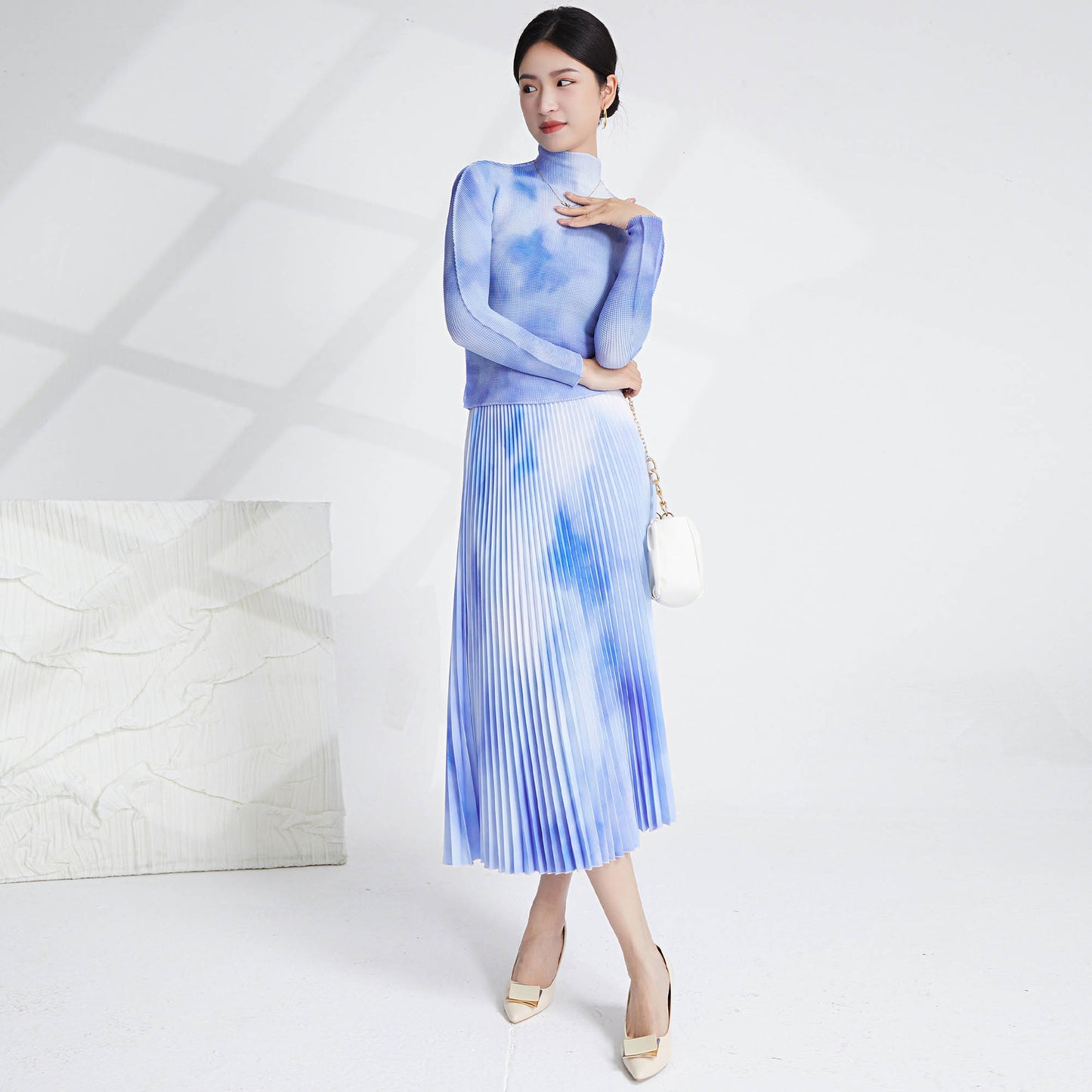 2025 Change the picture and OEM a custom fashionable women's clothing Nanyou high-end clothing foundry fashionable suit women's clothing two-piece set