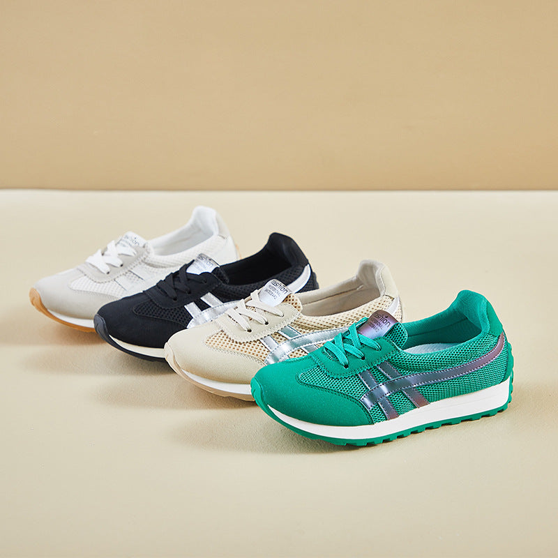 2025 ins Korean version of Forrest Gump shoes women's tide spring new height increase student sports running casual street shot JCF-213