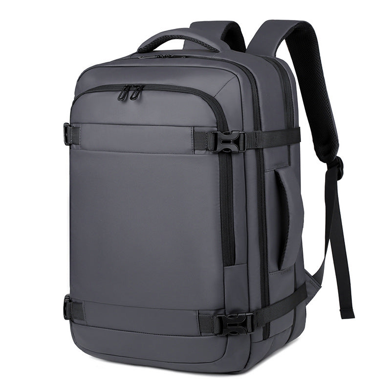 2025 Men's backpack anti-splashing business travel backpack large capacity high sense multi-function expandable computer backpack