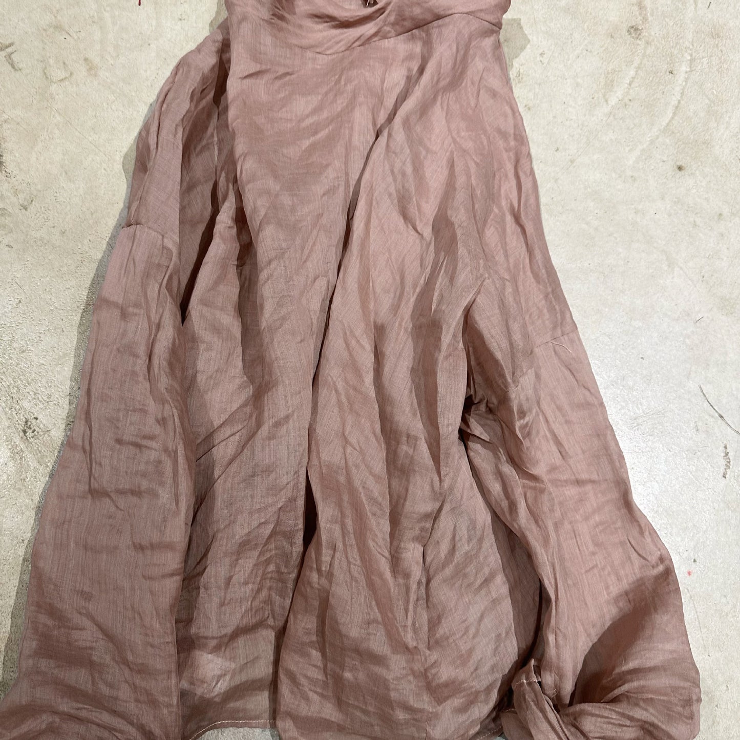 2025 22/11 SN88 spring and summer new simple literary light ramie shoulder shirt