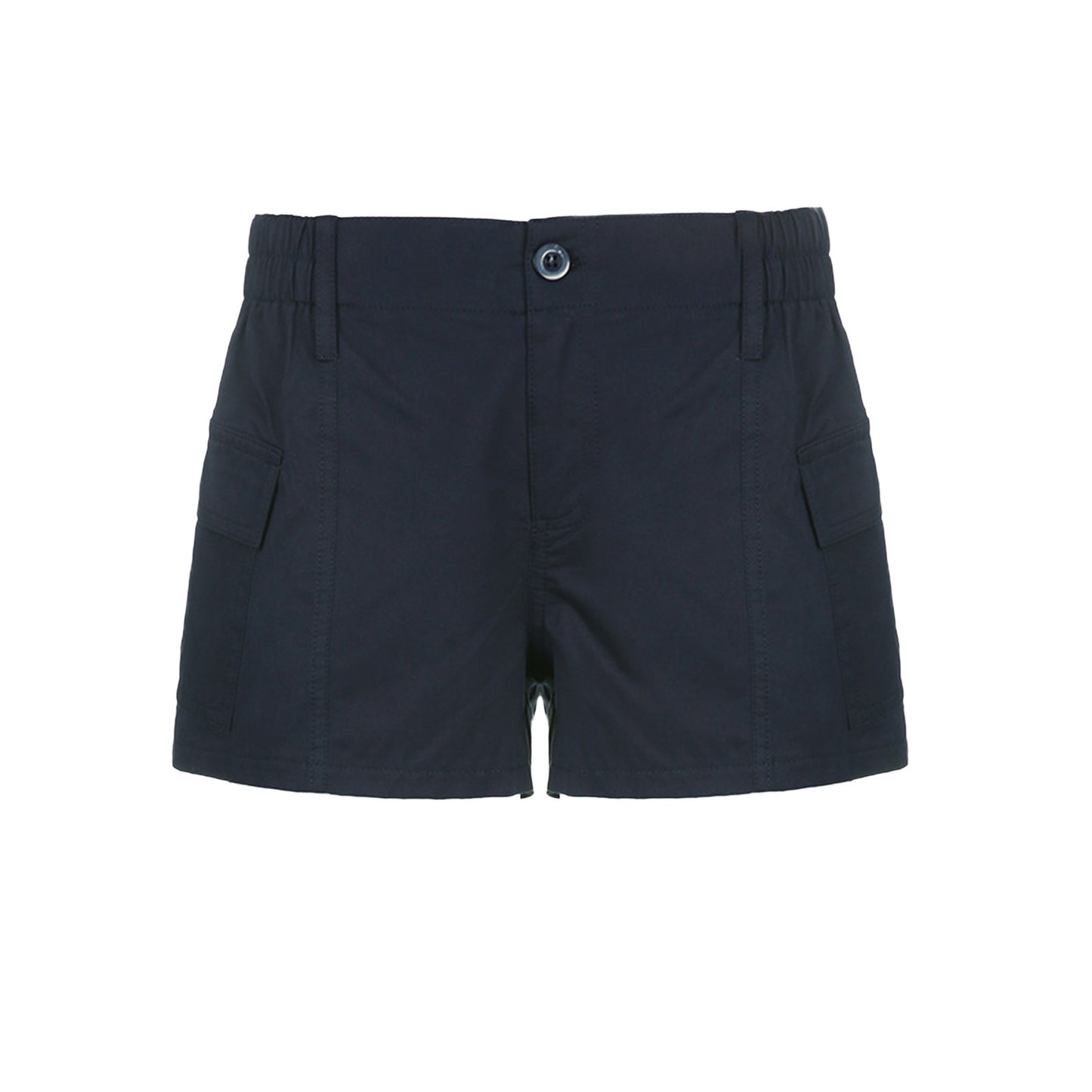 2025 TEMU Popular, 2025 and Popular trade New pocket casual solid color tooling denim shorts women