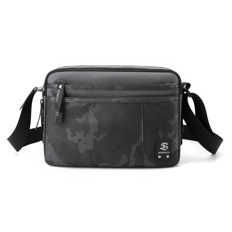 XIANGTUIBAO Wholesale New Men's Lightweight Shoulder Bag Business Casual Simple Travel Backpack Trendy Horizontal Men's Messenger Bag