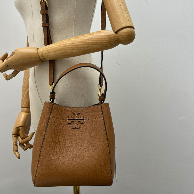 XIANGTUIBAO TB Women's Bag New 74956mcgraw Deformation Crossbody Single Shoulder Bucket Bag Female Cowhide Handbag Commuter