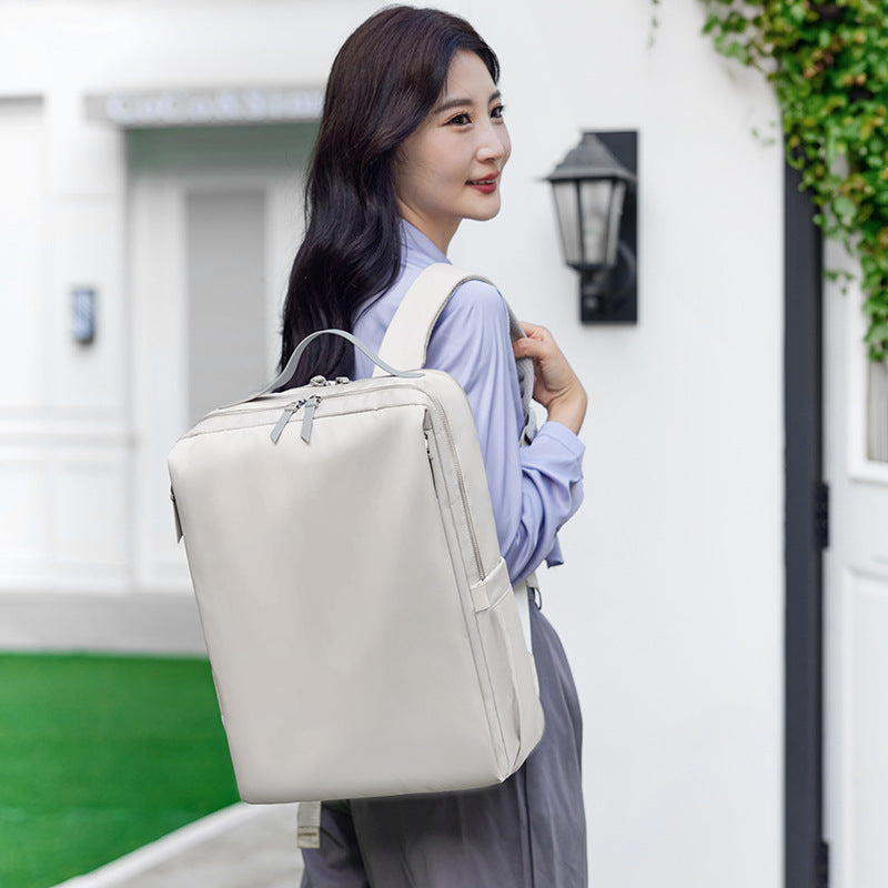 2025 Backpack Female Large Capacity Commuter Shock Absorption 15.6 Inch Laptop Bag Male and Female College Student Backpack