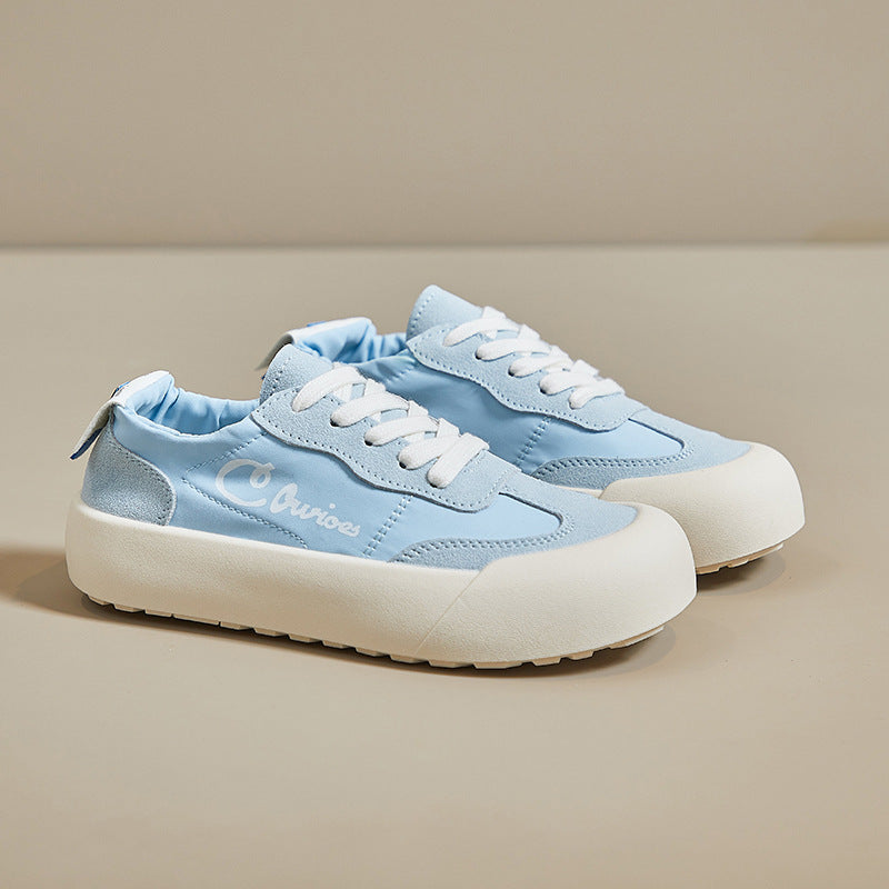 2025 summer new breathable German training little white shoes female students platform versatile casual board shoes sports shoes BR618