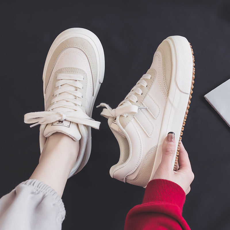 2025 ins tide Korean version of canvas shoes women spring new student running casual shoes board shoes Internet celebrity street shooting H988