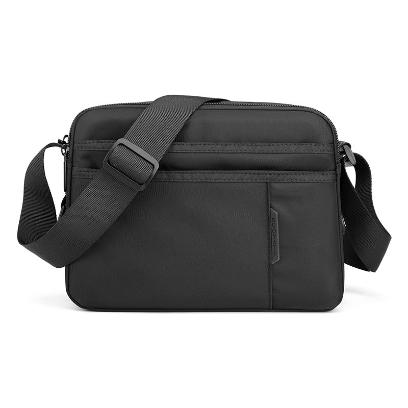 XIANGTUIBAO Wholesale New Men's Lightweight Shoulder Bag Business Casual Simple Travel Backpack Trendy Horizontal Men's Messenger Bag