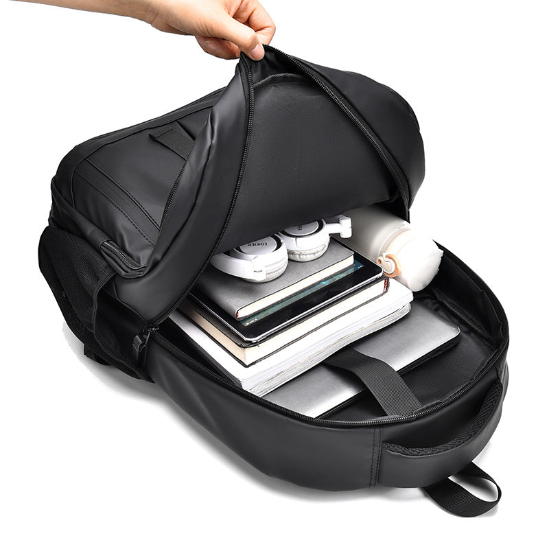 2025 new college student schoolbag men's backpack large capacity outdoor business trip leisure backpack