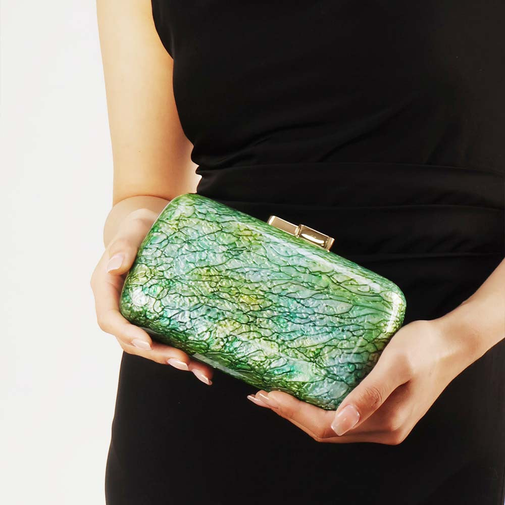 2025 women's 2025 new shoulder oblique span bag acrylic bag fashion wedding dinner clutch bag