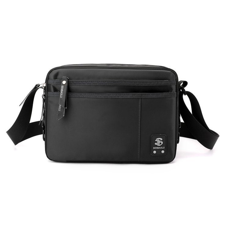XIANGTUIBAO Wholesale New Men's Lightweight Shoulder Bag Business Casual Simple Travel Backpack Trendy Horizontal Men's Messenger Bag