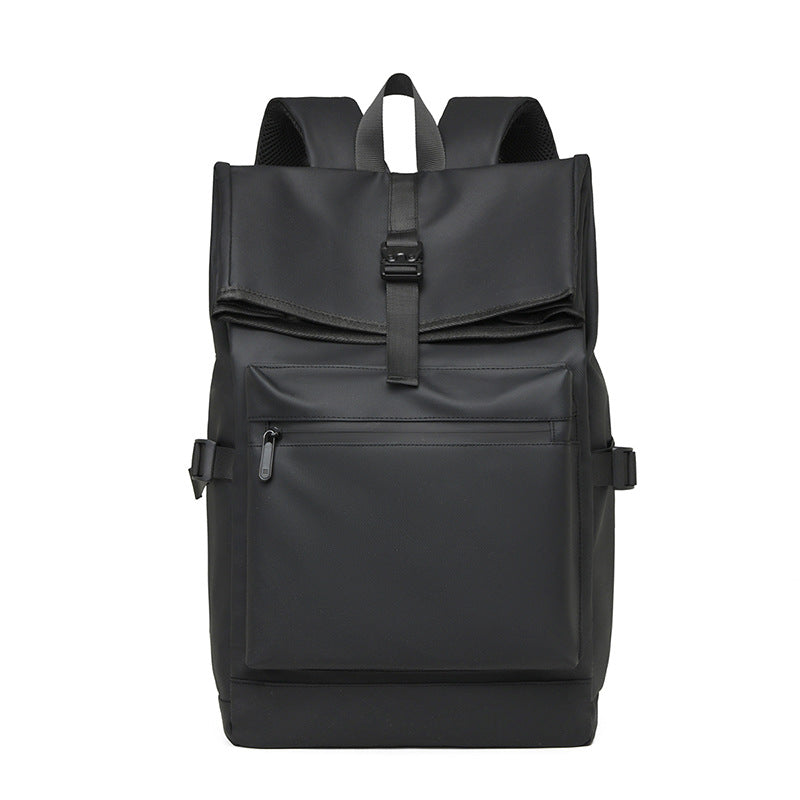 2025 new backpack backpack men's large-capacity roll-up backpack outdoor leisure travel bag back bag