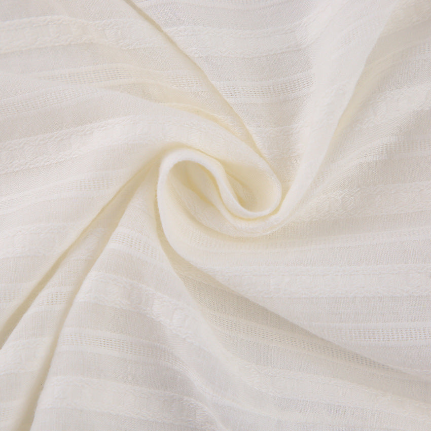 2025 summer new white suspender dress small white dress temperament pure cotton waist sexy skirt
