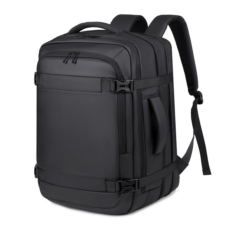 2025 Men's backpack anti-splashing business travel backpack large capacity high sense multi-function expandable computer backpack