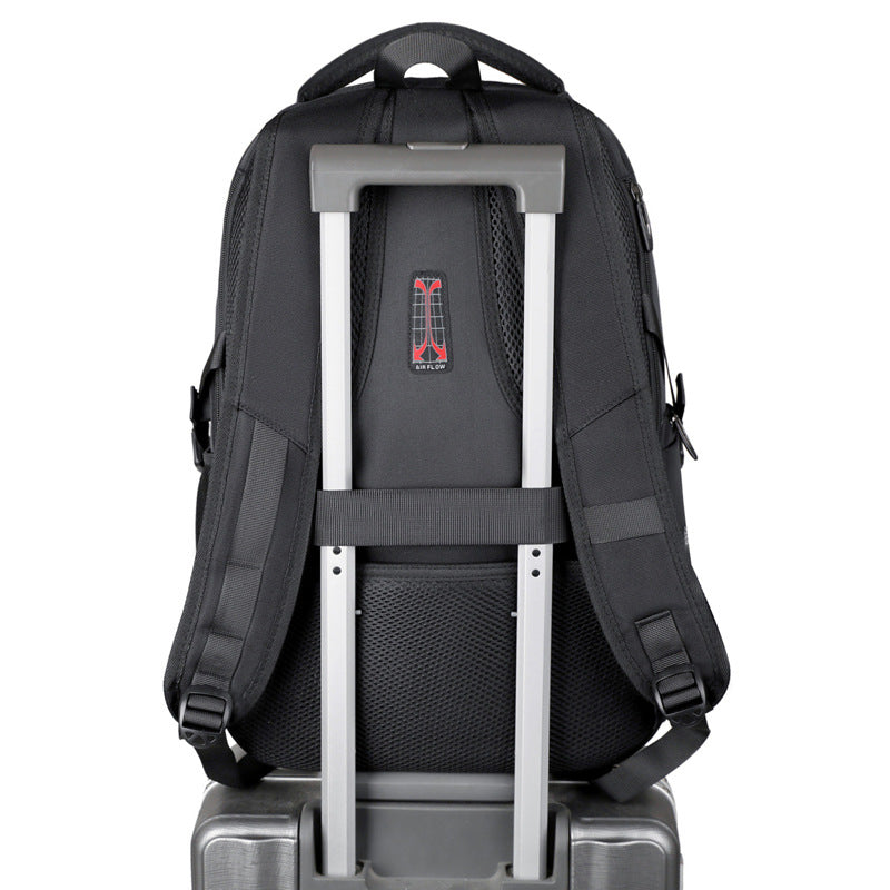 2025 Multifunctional Business Backpack Large Capacity Expansion Double Backpack Men's Leisure Travel Backpack Luggage