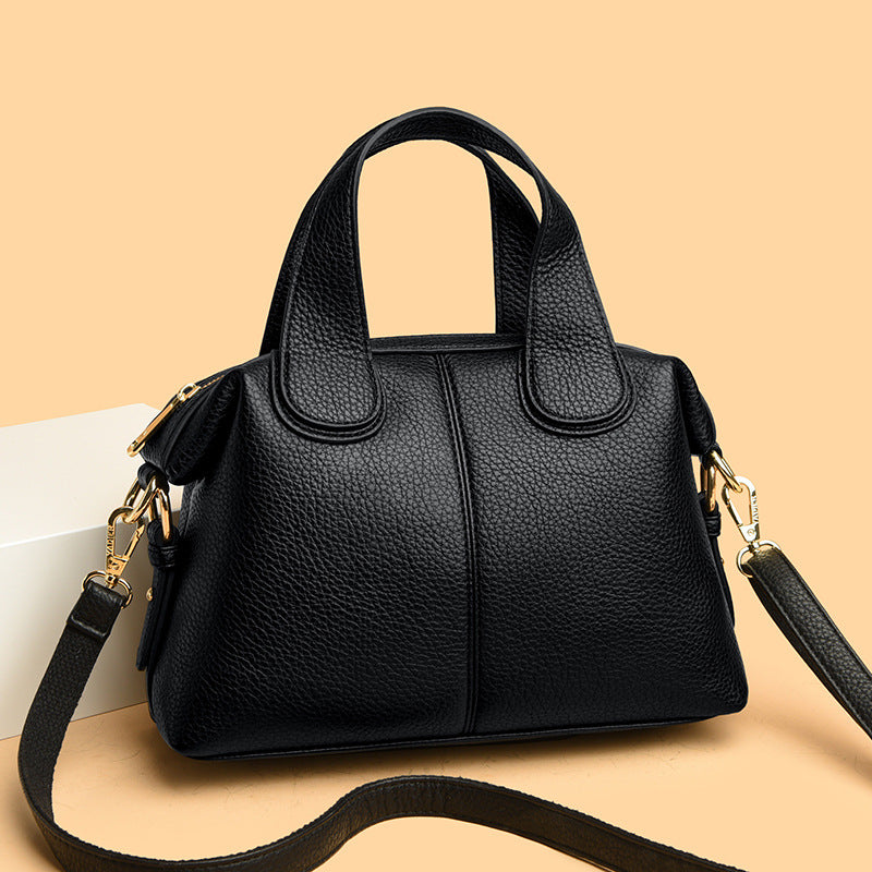 2025 Handbag, new fashionable and high-end bag, women's simple work commuter women's bag, large-capacity shoulder bag can be messaged